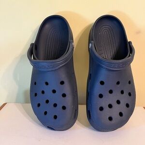CROCS Men’s Dark Blue Crocs size 11